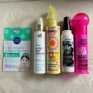 Hair Styling Bundle Aveda Amika Bed Head Dove Hair Products Lot